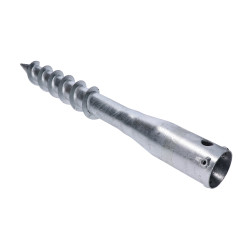 Zemný vrut, ø 68 mm, žiarový pozink Zemný vrut, ø 68 mm, žiarový pozink